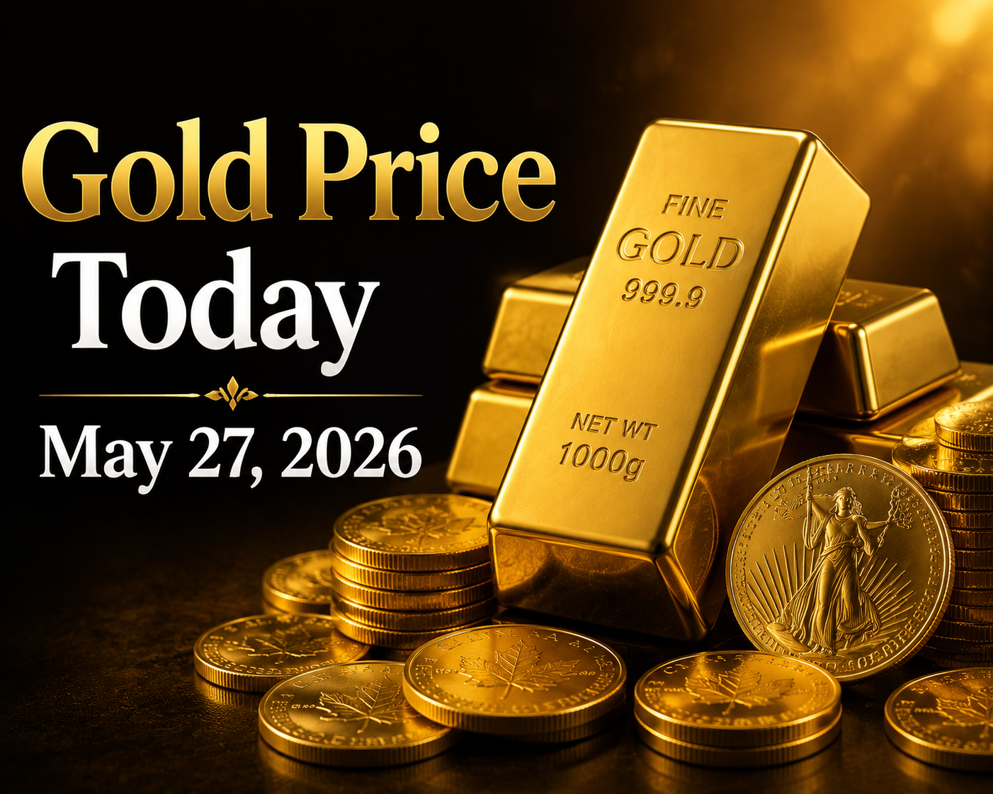 Gold Price Today – May 27, 2026: Latest Market Update & Trends