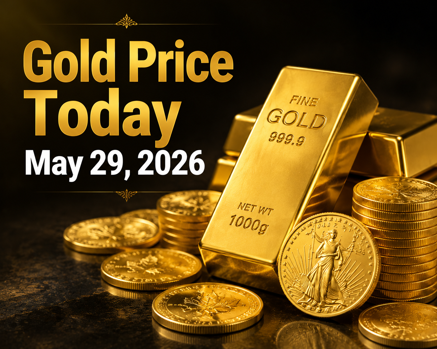 Gold Price Today – May 29, 2026: Latest Market Update & Trends
