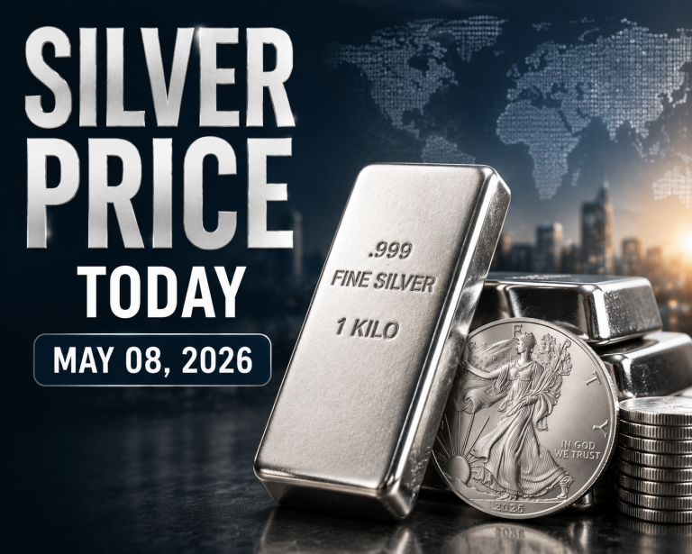 Silver Price Today – May 08, 2026: Latest Market Update & Trends