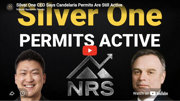 Silver One CEO Says Candelaria Permits Are Still Active