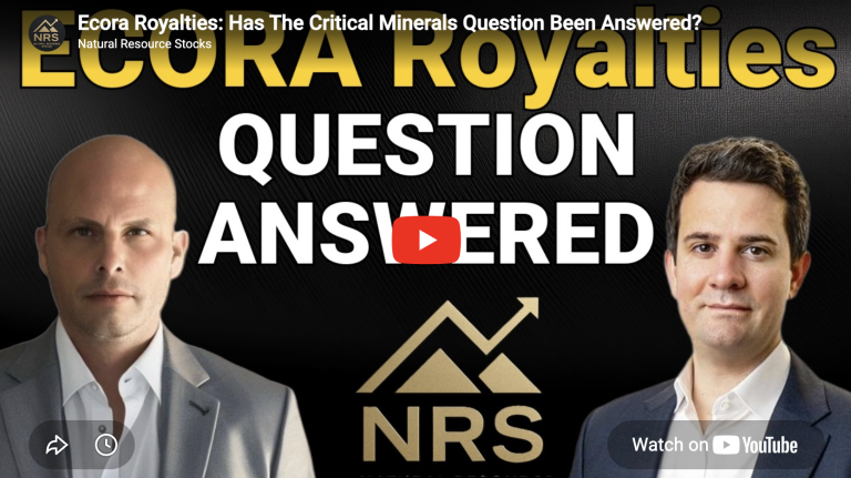 Ecora Royalties: Has The Critical Minerals Question Been Answered?