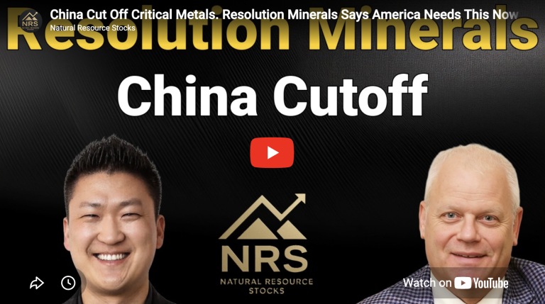 China Cut Off Critical Metals. Resolution Minerals Says America Needs This Now