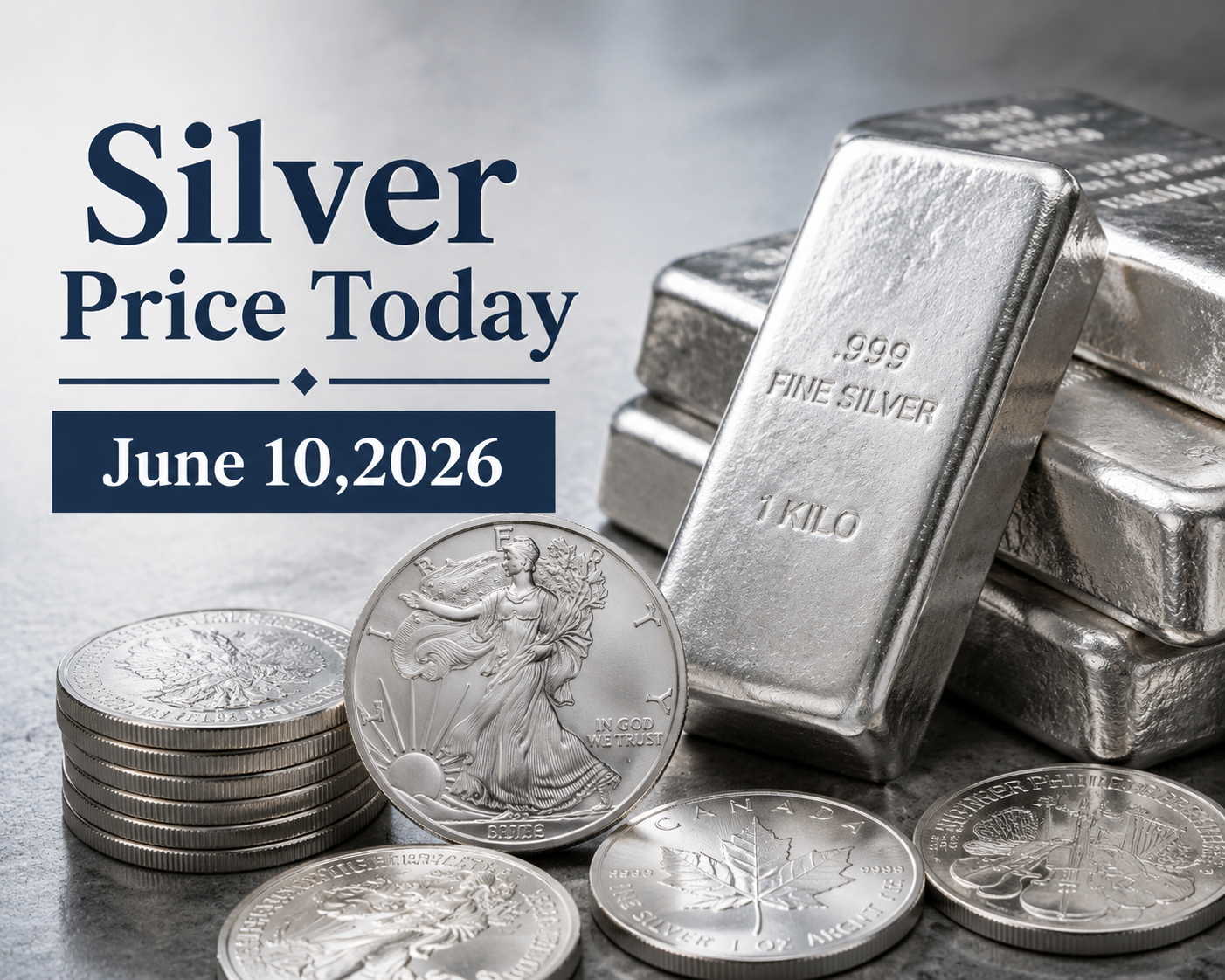 Silver Price Today – June 10, 2026: Latest Market Update & Trends