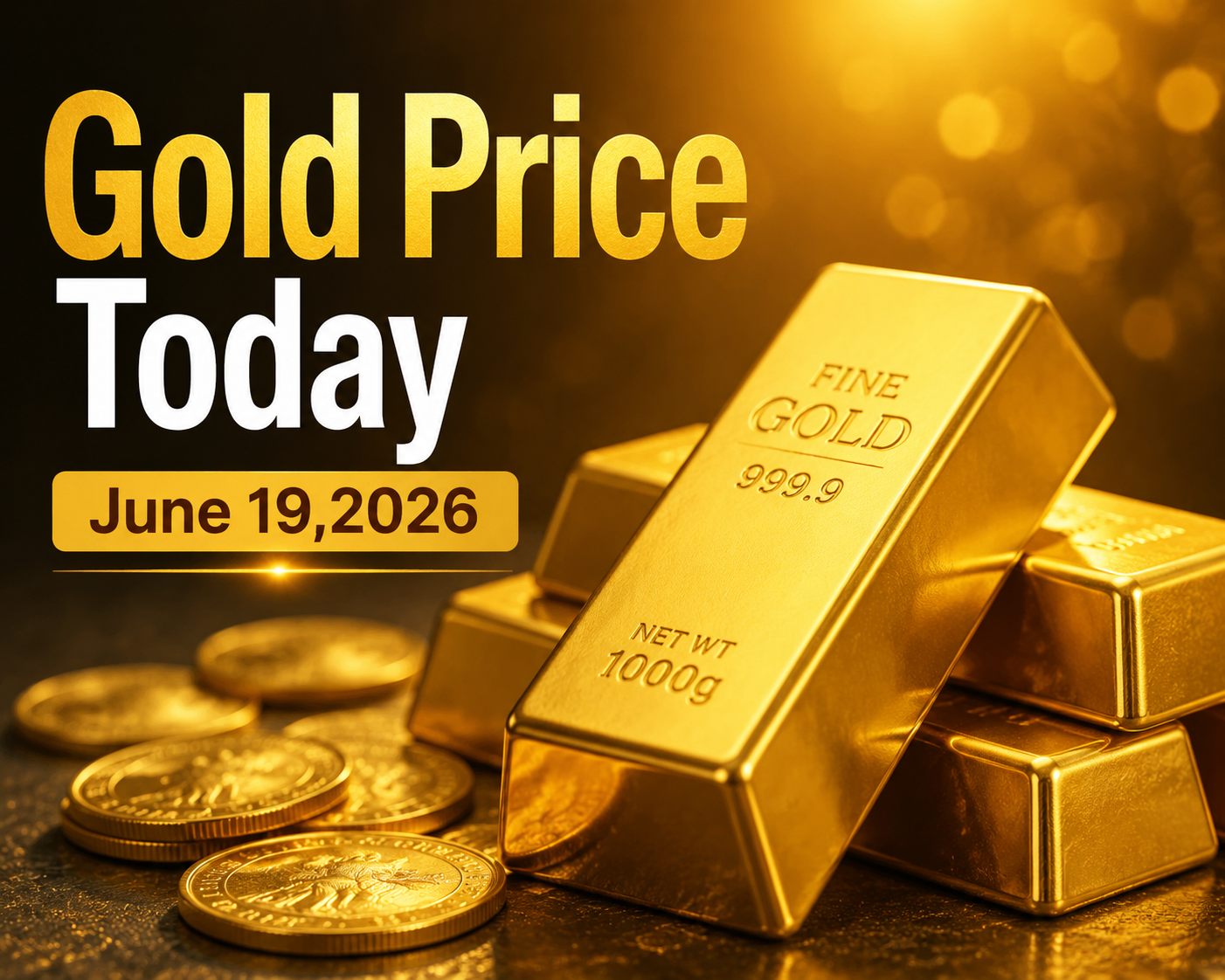 Gold Price Today – June 19, 2026: Latest Market Update & Trends