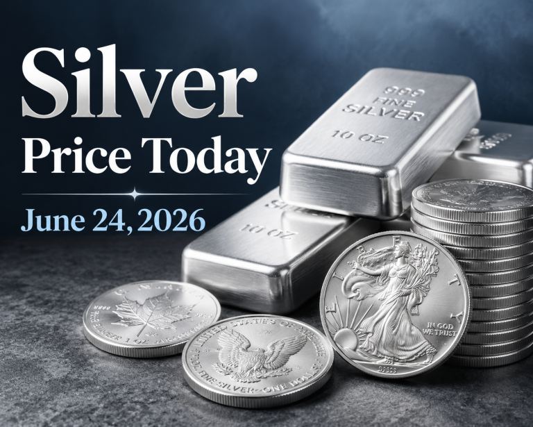 Silver Price Today – June 24, 2026: Latest Market Update & Trends