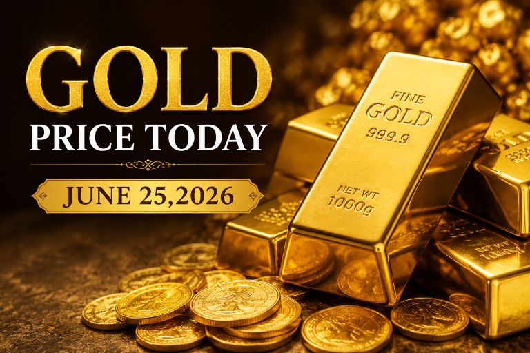 Gold Price Today – June 25, 2026: Latest Market Update & Trends