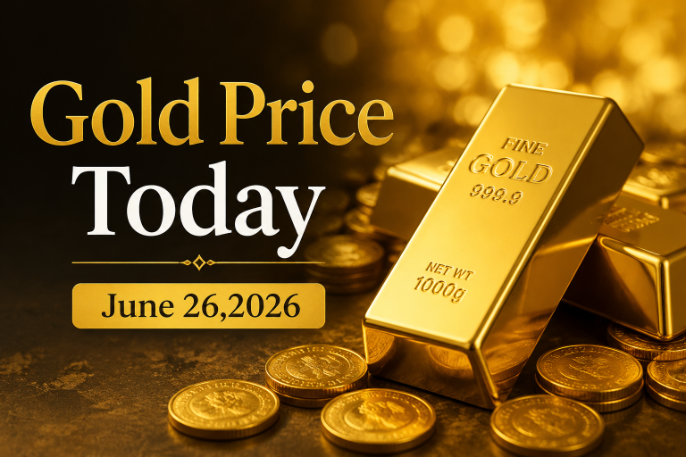 Gold Price Today – June 26, 2026: Latest Market Update & Trends
