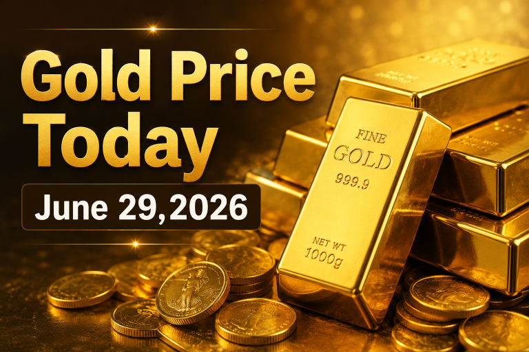 Gold Price Today – June 29, 2026: Latest Market Update & Trends