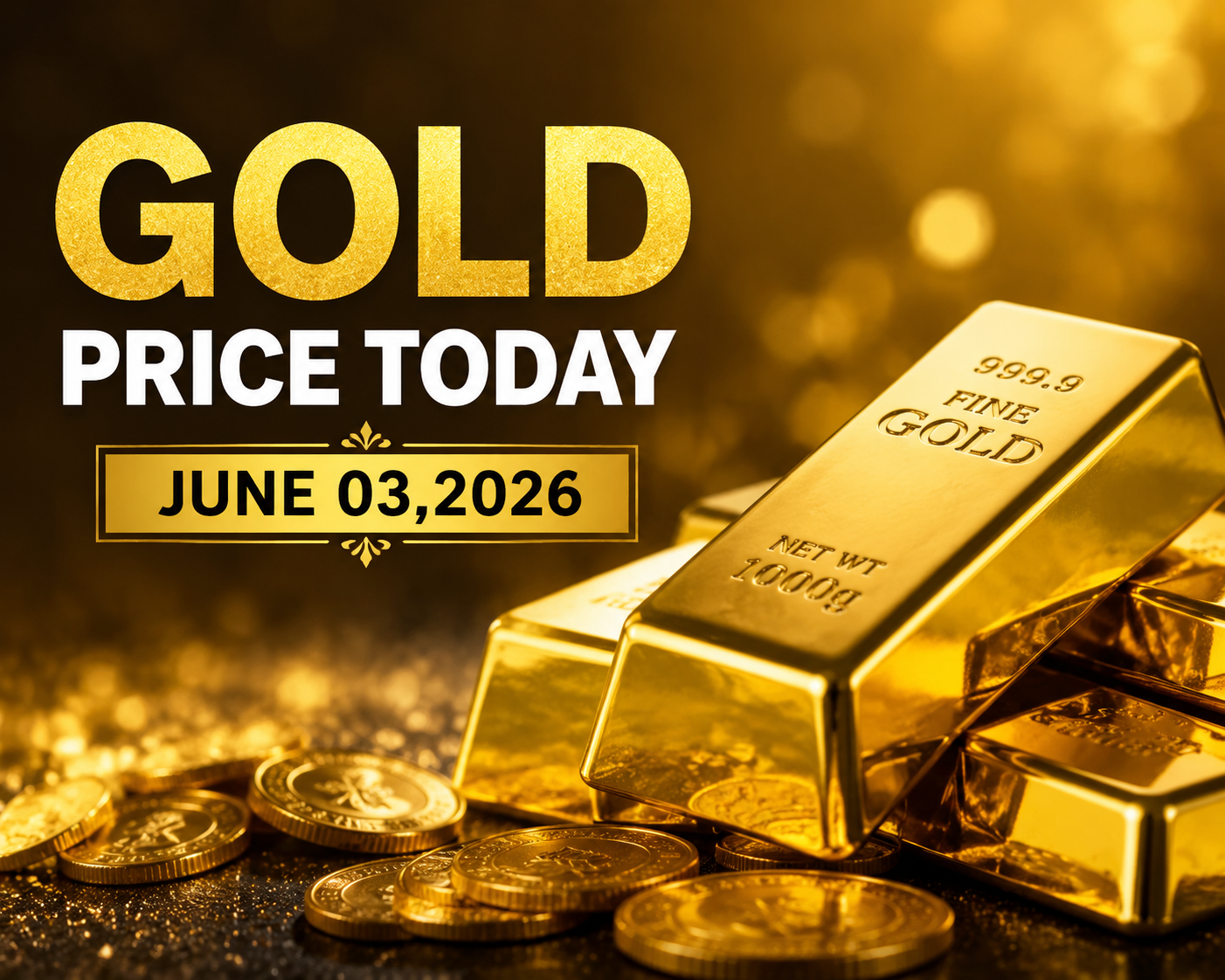 Gold Price Today – June 03, 2026: Latest Market Update & Trends