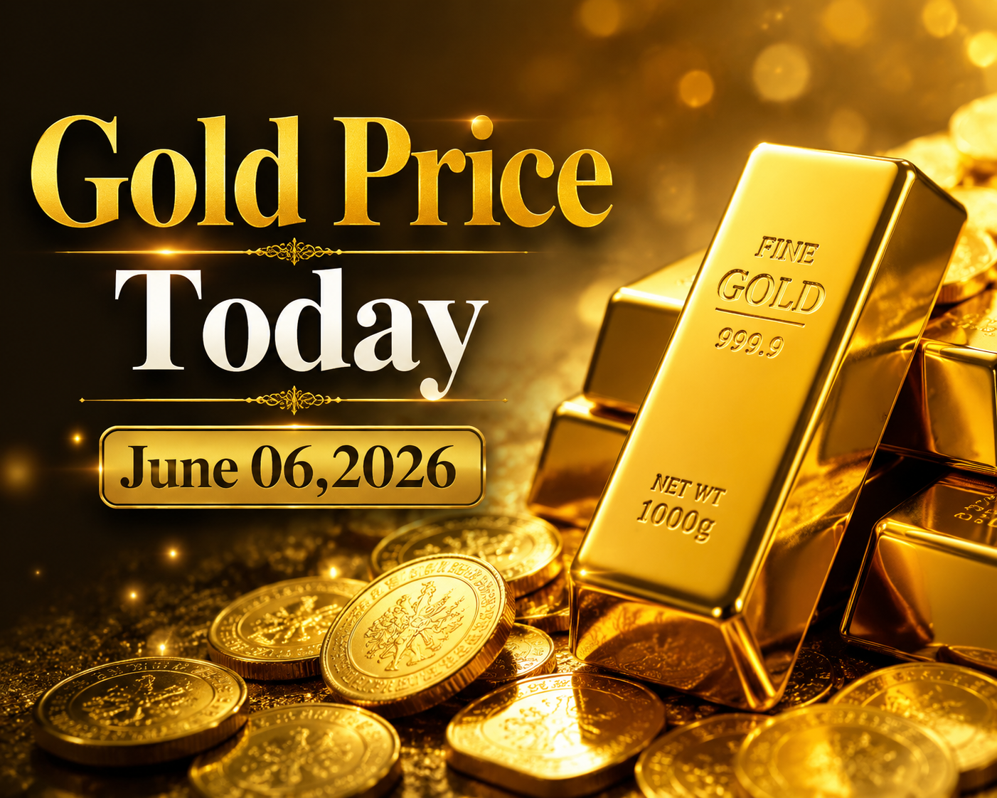 Gold Price Today – June 06, 2026: Latest Market Update & Trends