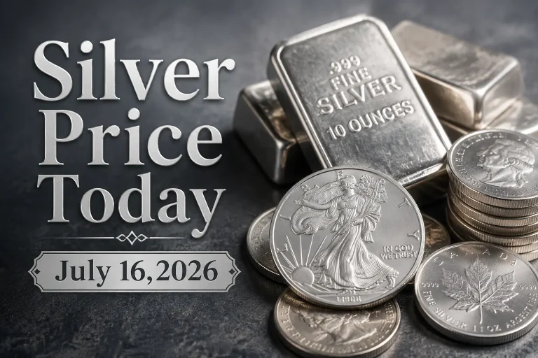 Silver Price Today – July 16, 2026: Latest Market Update & Trends