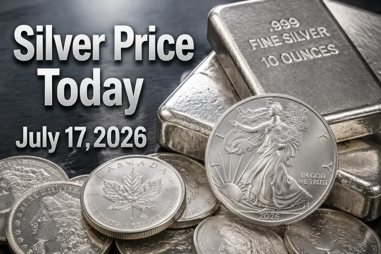 Silver Price Today – July 17, 2026: Latest Market Update & Trends