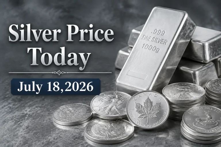 Silver Price Today – July 18, 2026: Latest Market Update & Trends