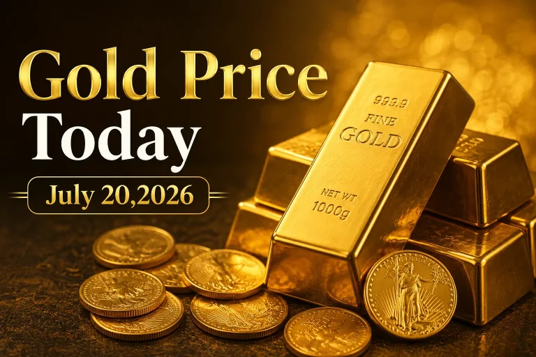 Gold Price Today – July 20, 2026: Latest Market Update & Trends
