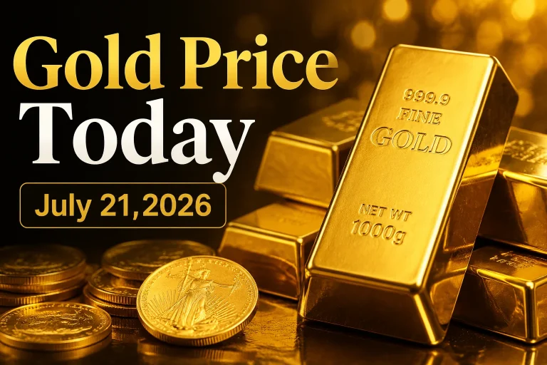 Gold Price Today – July 21, 2026: Latest Market Update & Trends