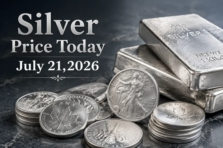Silver Price Today – July 21, 2026: Latest Market Update & Trends
