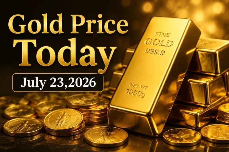 Gold Price Today – July 23, 2026: Latest Market Update & Trends