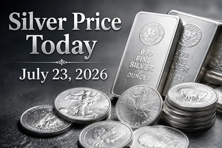 Silver Price Today – July 23, 2026: Latest Market Update & Trends