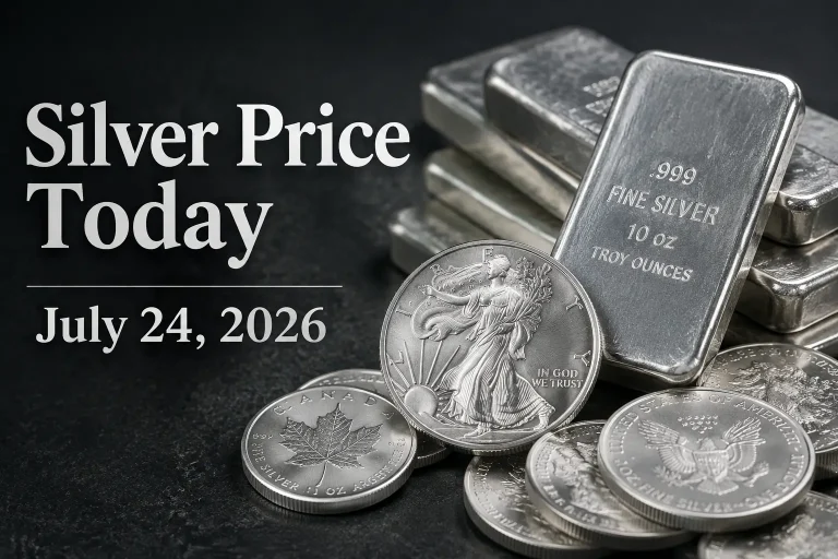Silver Price Today – July 24, 2026: Latest Market Update & Trends