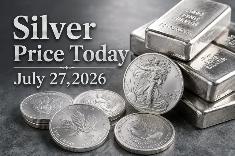 Silver Price Today – July 27, 2026: Latest Market Update & Trends