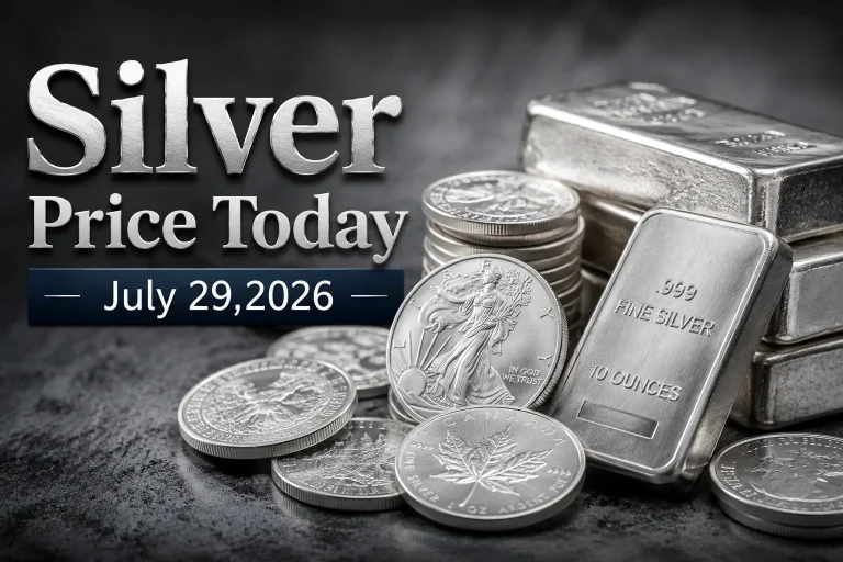 Silver Price Today – July 28, 2026: Latest Market Update & Trends