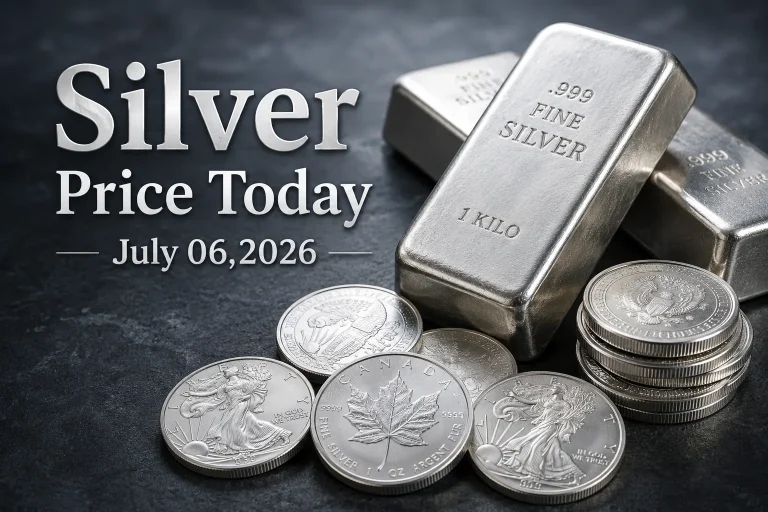Silver Price Today – July 06, 2026: Latest Market Update & Trends