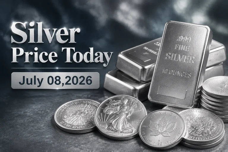 Silver Price Today – July 08 2026: Latest Market Update & Trends