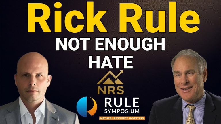 Rick Rule Says There Is Not Enough Hate in Mining Stocks Yet