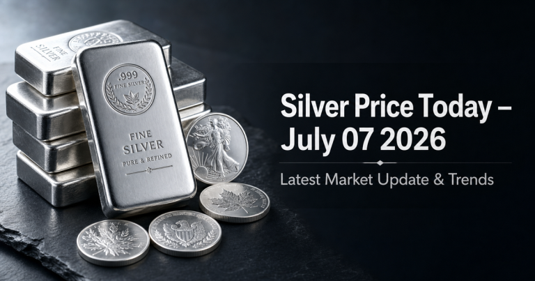 Silver Price Today – July 07 2026: Latest Market Update & Trends