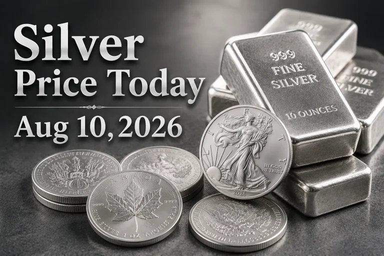 Silver Price Today – Aug 10, 2026: Latest Market Update & Trends