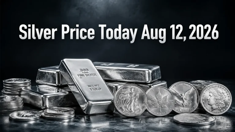 Silver Price Today – Aug 12, 2026: Latest Market Update & Trends