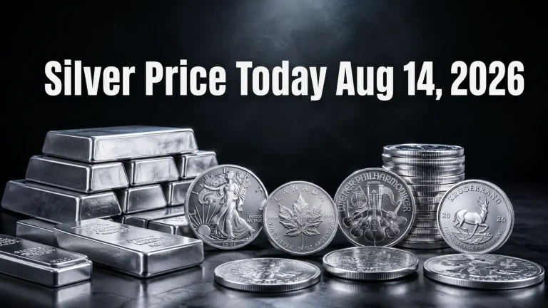 Silver Price Today – Aug 14, 2026: Latest Market Update & Trends