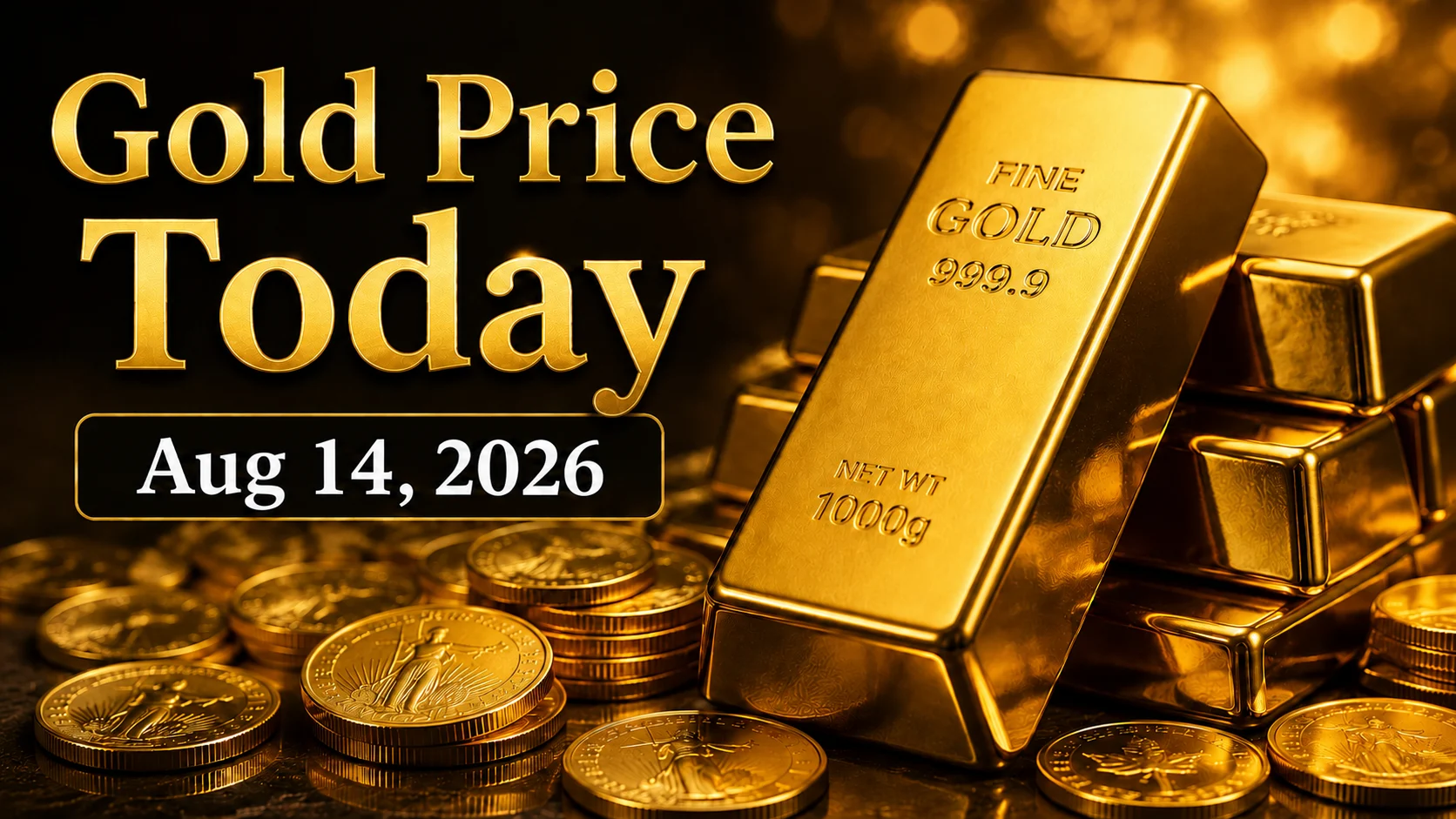 Gold Price Today – Aug 14, 2026: Latest Market Update & Trends