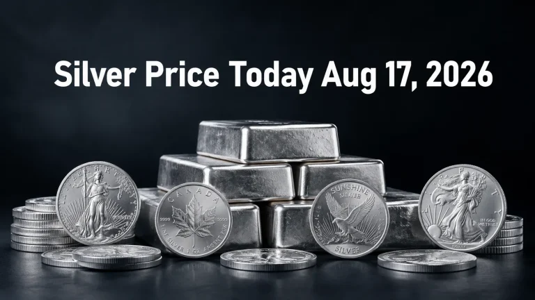 Silver Price Today – Aug 17, 2026: Latest Market Update & Trends