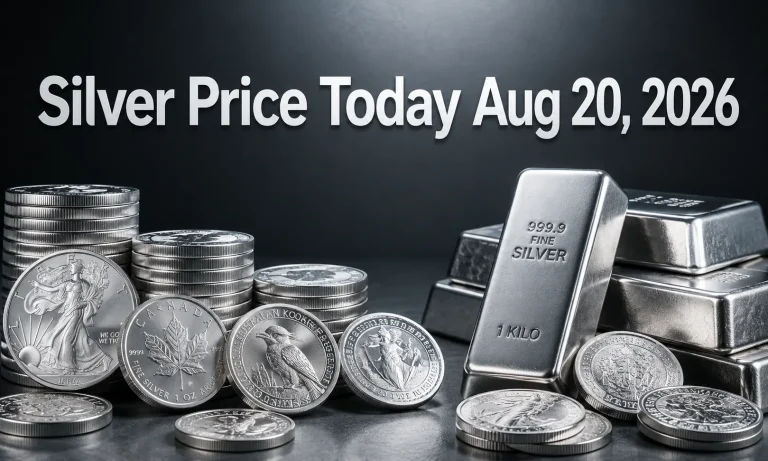 Silver Price Today – Aug 20, 2026: Latest Market Update & Trends