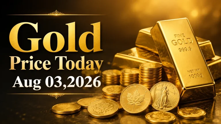 Gold Price Today – Aug 03, 2026: Latest Market Update & Trends
