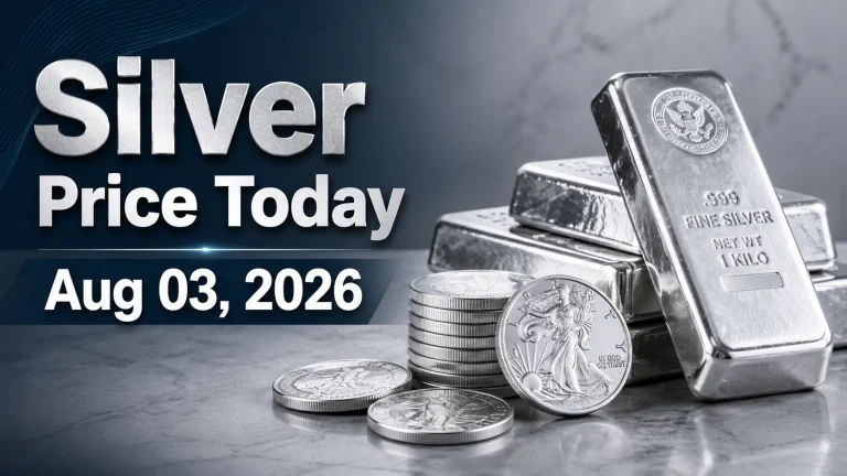 Silver Price Today – Aug 03, 2026: Latest Market Update & Trends