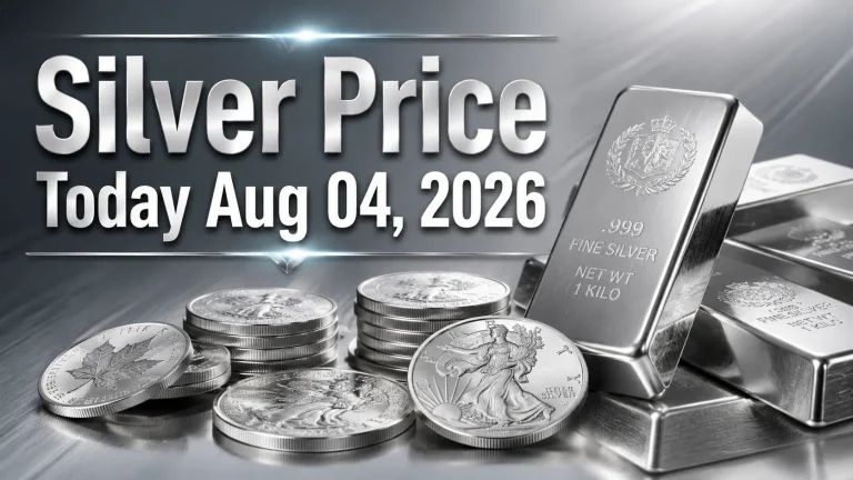 Silver Price Today – Aug 04, 2026: Latest Market Update & Trends