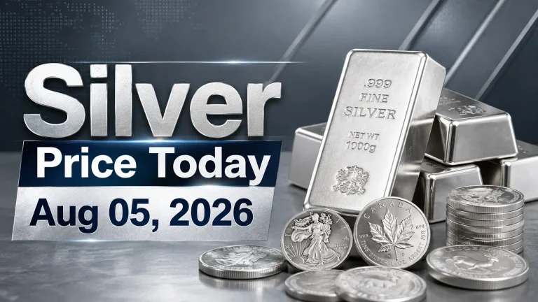 Silver Price Today – Aug 04, 2026: Latest Market Update & Trends