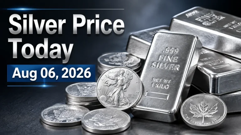 Silver Price Today – Aug 06, 2026: Latest Market Update & Trends
