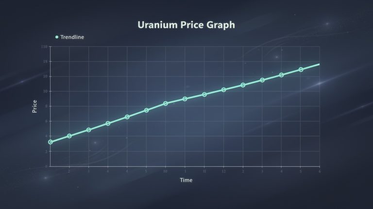 Uranium Price Graph: Tracking the Trendline Over Time