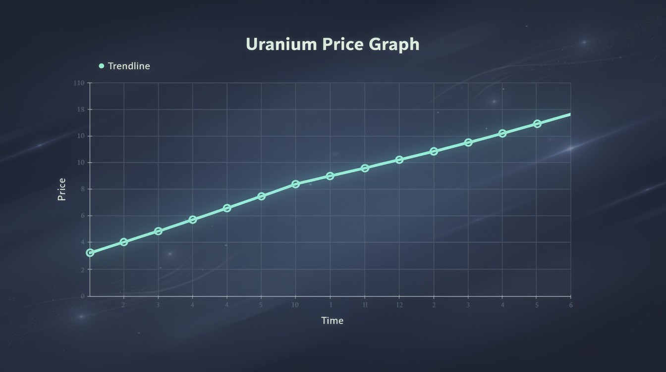 Uranium Price Graph: Tracking the Trendline Over Time